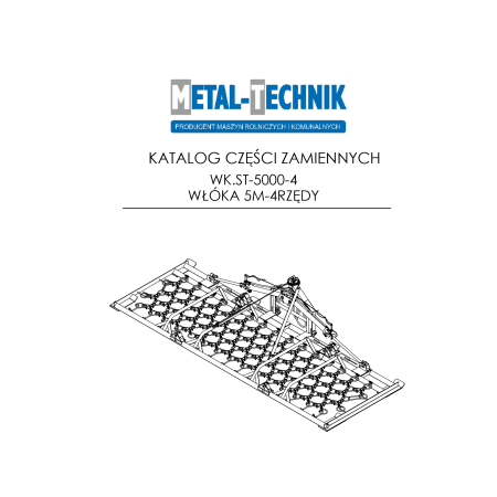 Katalog części zamiennych Włóka 2 siłowniki 5000-4